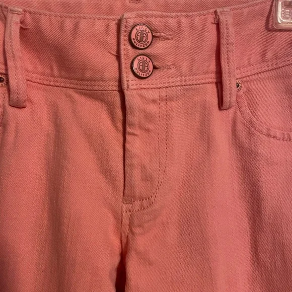 Lilly Pulitzer Worth Straight Pink Jeans Size 2 - Picture 5 of 7